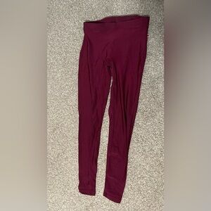 Yumiko “Yuki” burgundy leggings size S